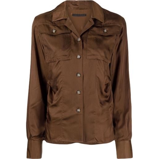 Helmut Lang camicia - marrone