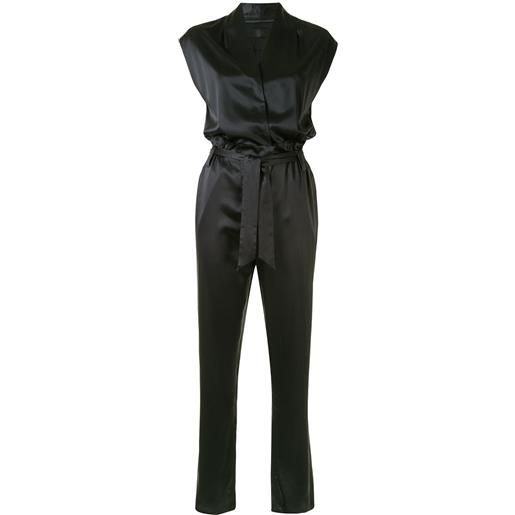 RTA tuta intera con cintura - nero