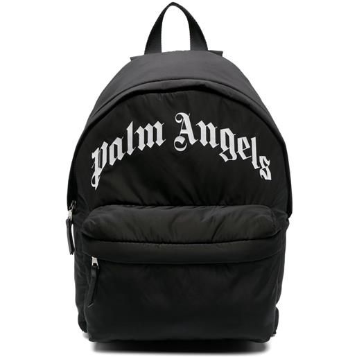 Palm Angels Kids zaino con stampa - nero