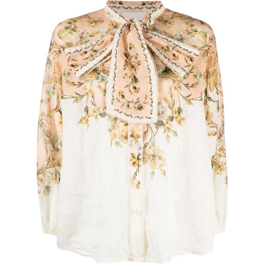 ZIMMERMANN blusa chintz - rosa