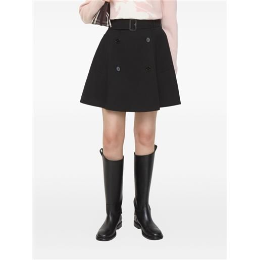Burberry gonna con cintura - nero