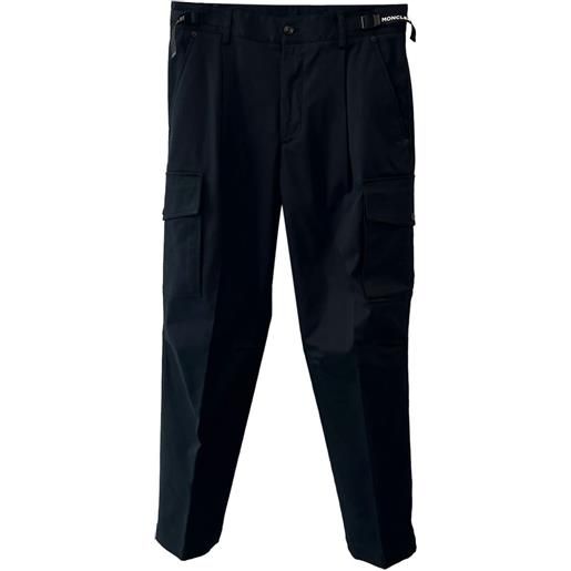 Moncler pantaloni con tasca cargo - nero