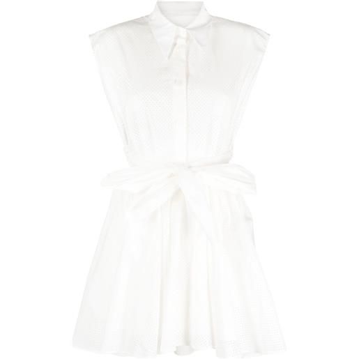 Philosophy Di Lorenzo Serafini abito corto con bottoni - bianco