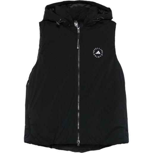 adidas by Stella McCartney gilet con zip - nero