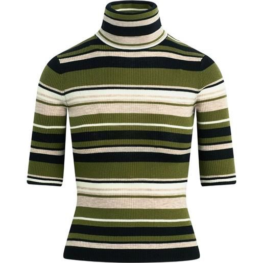 Favorite Daughter top a collo alto - verde