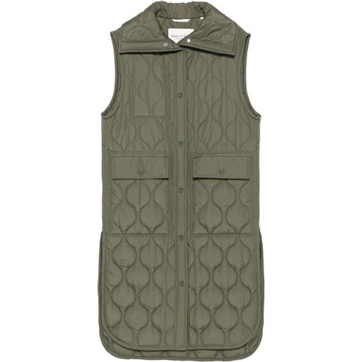 Marc O'Polo gilet trapuntato - verde