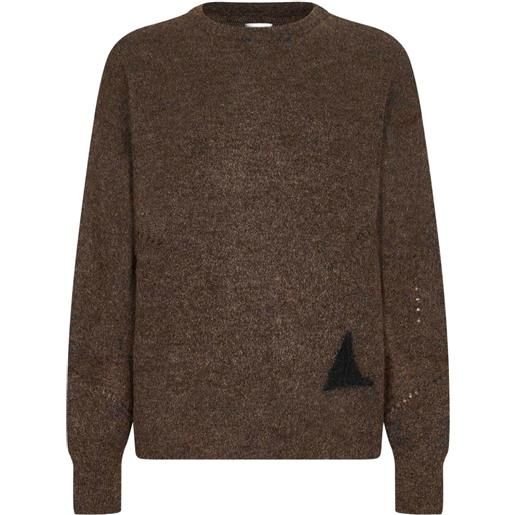 ROA maglione girocollo - marrone