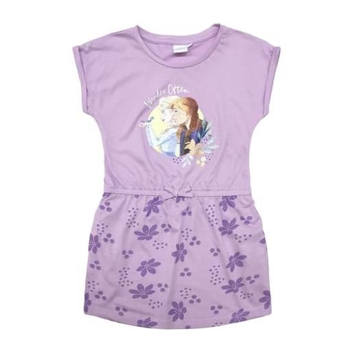 Disney Store abito bambina disney frozen vestitino 4 anni anna e elsa in cotone 6790