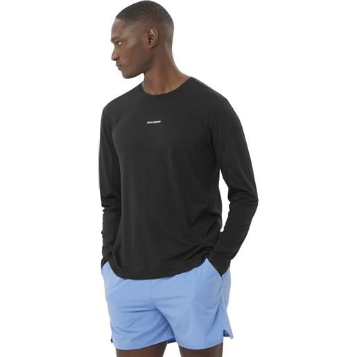 SALOMON shkout core ls tee maglia running uomo