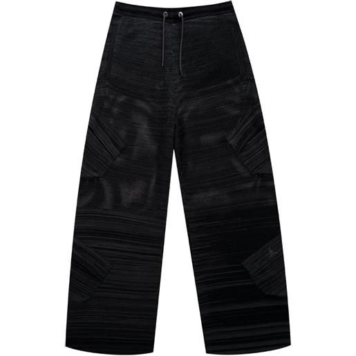 Nike pantaloni in maglia - nero