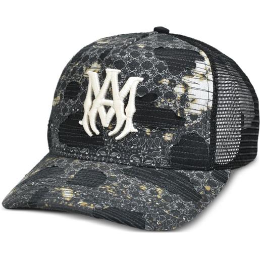 AMIRI cappello da baseball con logo - nero
