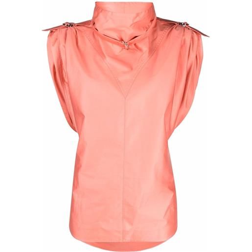 ISABEL MARANT blusa con collo - rosa