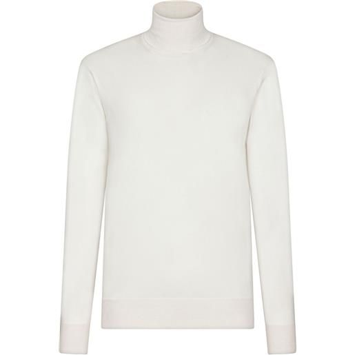 Dolce & Gabbana maglione a collo alto - bianco