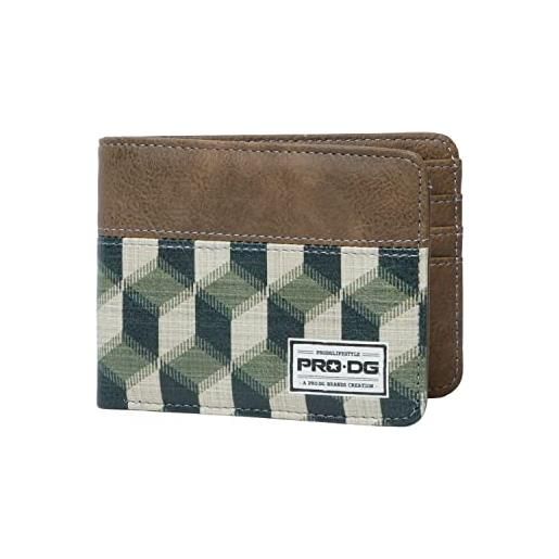 PRO-DG prodg blur-portafoglio freestyle, verde, 12 x 8.5 cm