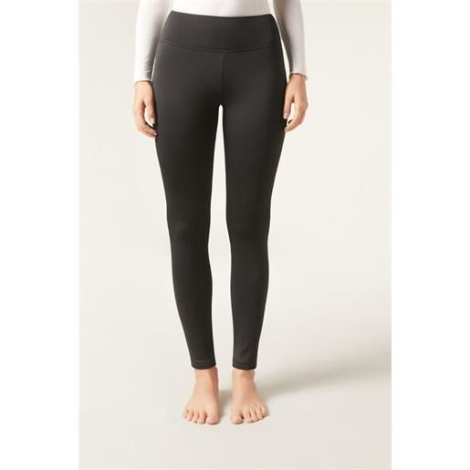 Calzedonia leggings termici plush nero