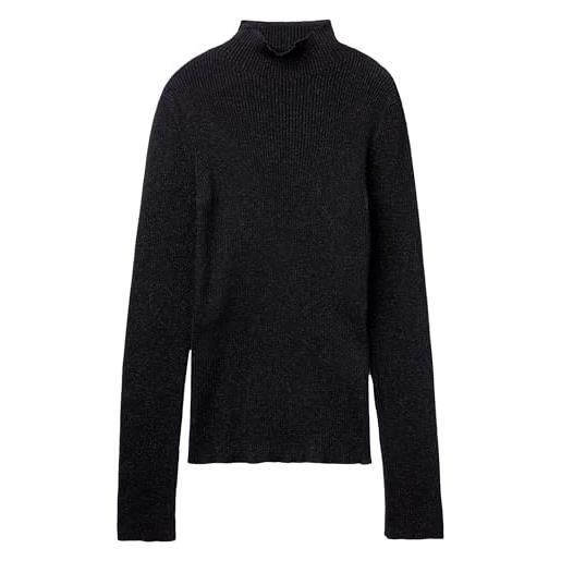 United Colors of Benetton maglia lupetto m/l 1194d203f maglione, nero, s donna