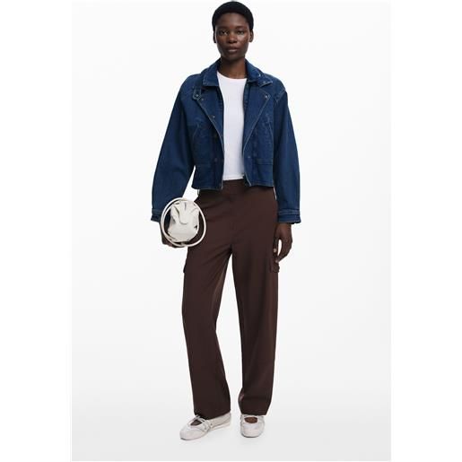 Desigual pantaloni cargo sartoriali