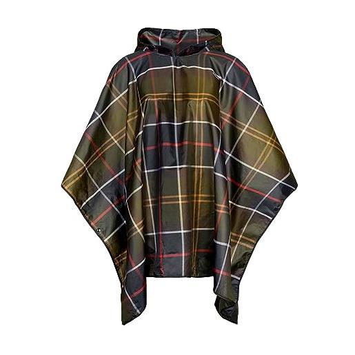 Barbour poncho tartan impermeabile uomo uac0214tn11 colore tartan classico