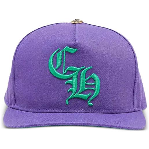 Chrome Hearts cappello da baseball con logo - viola