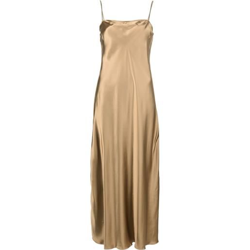 Fabiana Filippi abito midi - marrone