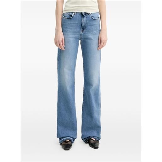 Iceberg jeans dritti con tasche - blu