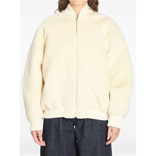 Jacquemus giacca le blouson pilu - bianco