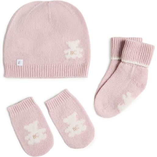 Brunello Cucinelli Kids berretto in cashmere - rosa