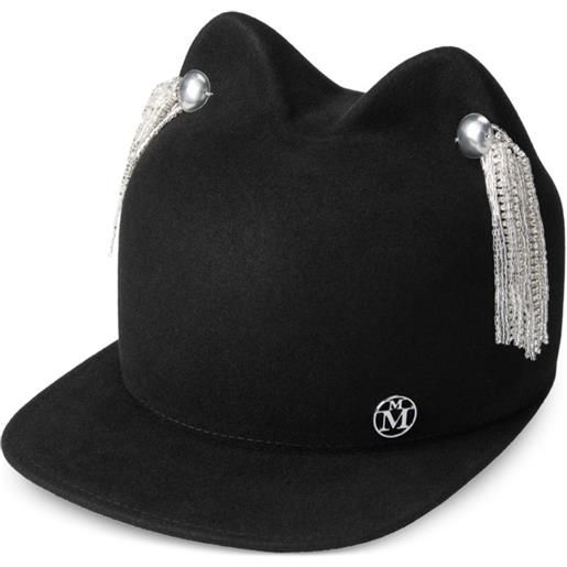 Maison Michel cappello jamie - nero