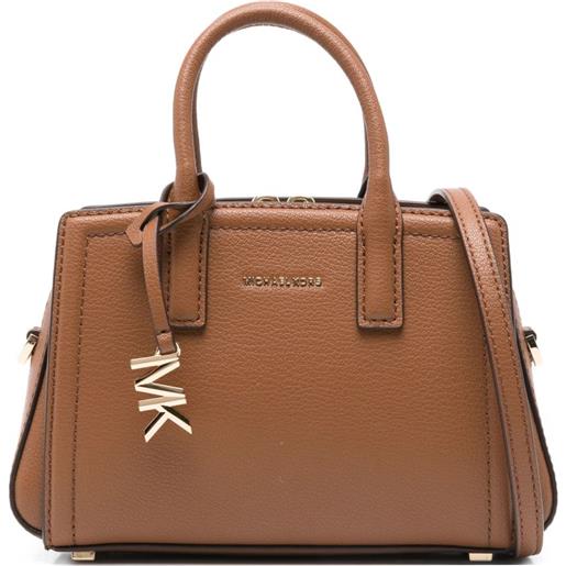 Michael Michael Kors borsa tote laila piccola - marrone