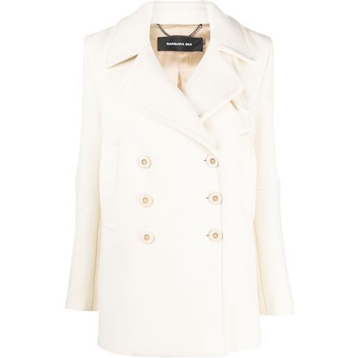 Barbara Bui caban con revers a lancia - toni neutri