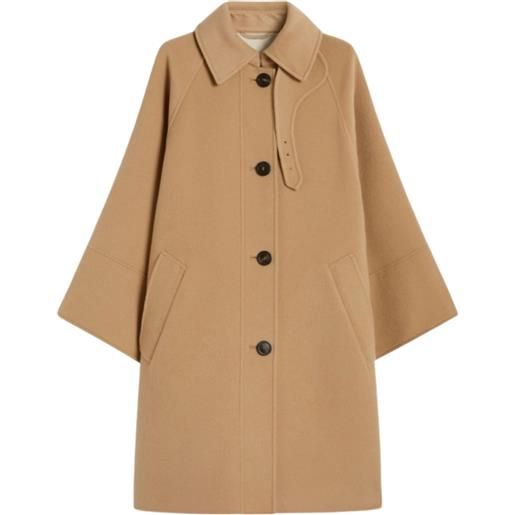 Weekend Max Mara cappotto monopetto rufo - marrone