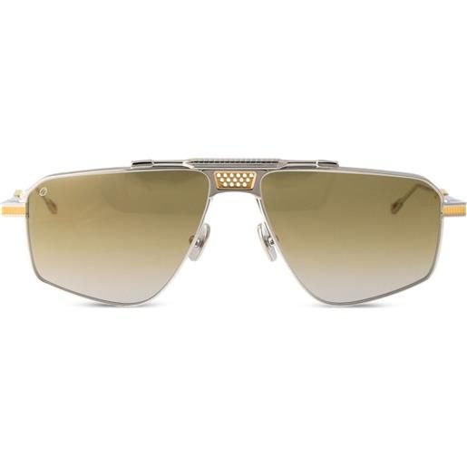 T Henri Eyewear occhiali da sole geometrici - argento