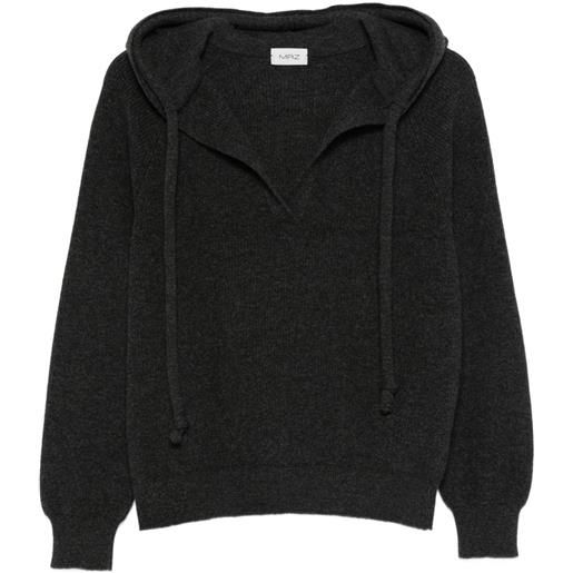 MRZ felpa con cappuccio - grigio