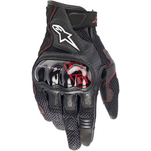 Alpinestars guanti da moto Alpinestars rio hondo v2 air mm93 collezione nero-rosso, l
