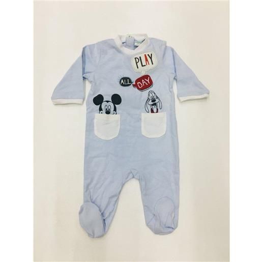 Disney pigiama tutone cotone neonato bambino Disney er0012