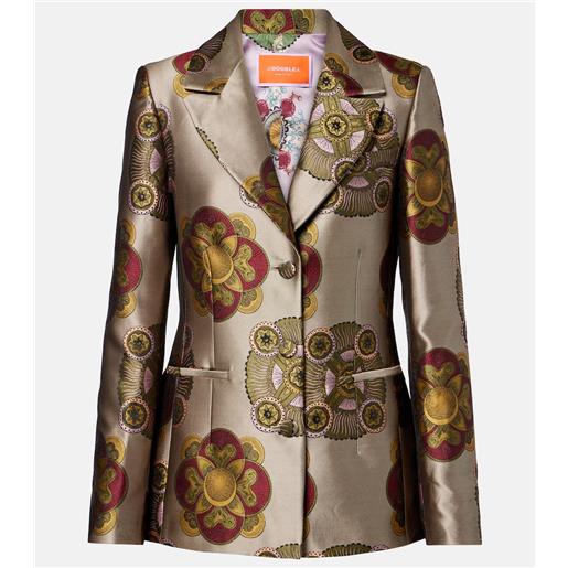 La DoubleJ blazer 24/7 con stampa