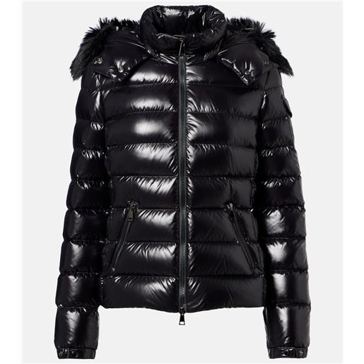 Moncler piumino badyf con pelliccia sintetica
