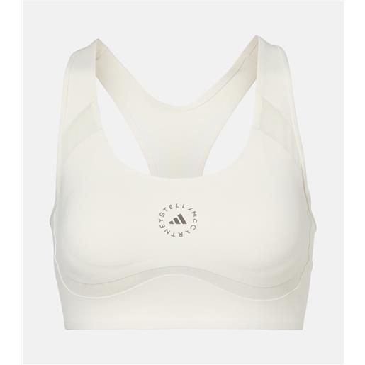 Adidas by Stella McCartney top sportivo imbottito con logo