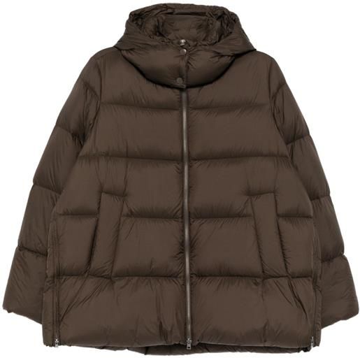 JNBY piumino smanicato a-type - marrone