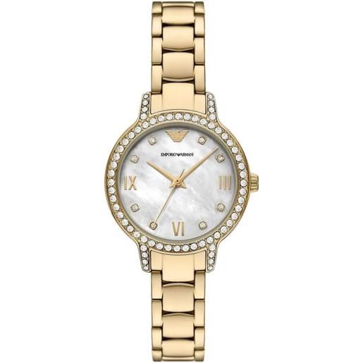 Emporio Armani three-hand 32mm - argento