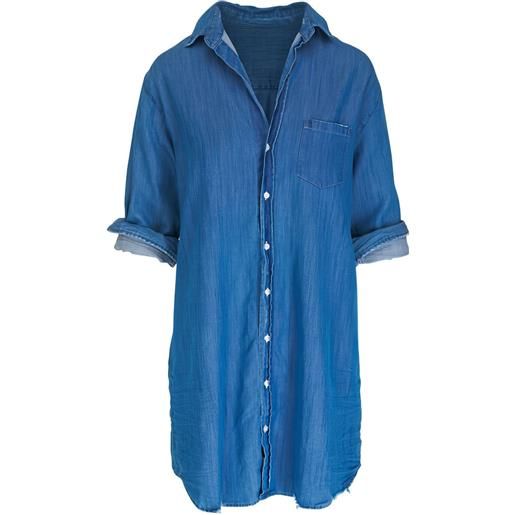 Frank & Eileen chemisier corto - blu