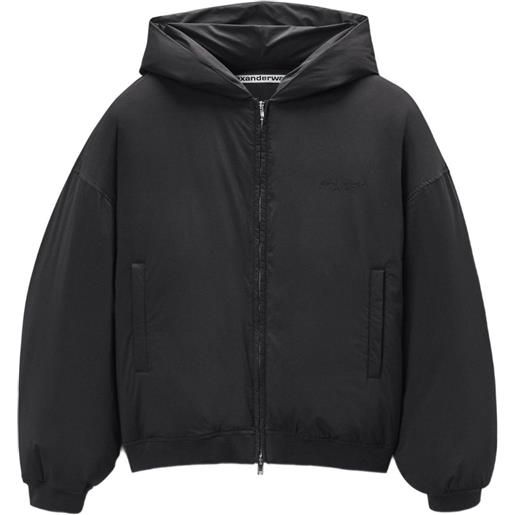 Alexander Wang piumino con cappuccio - nero