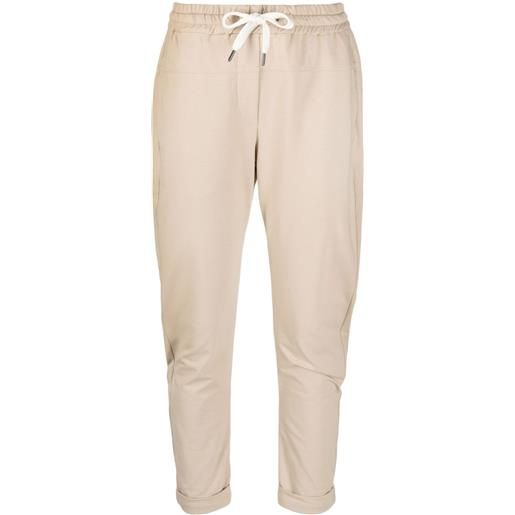 Brunello Cucinelli joggers con coulisse - toni neutri
