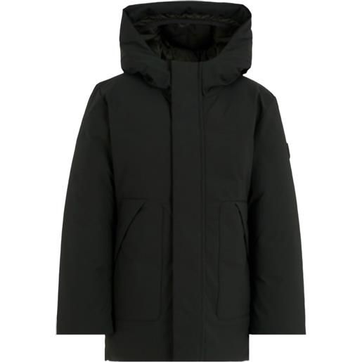 Save The Duck Kids piumino con cappuccio - nero