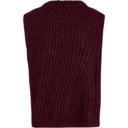 SA SU PHI canotta a coste - rosso