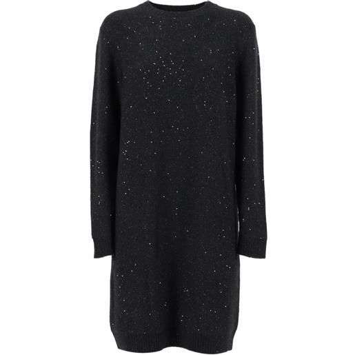 Fabiana Filippi abito con decorazione - nero