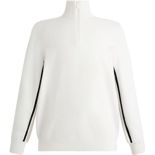 Fusalp maglione a righe - bianco