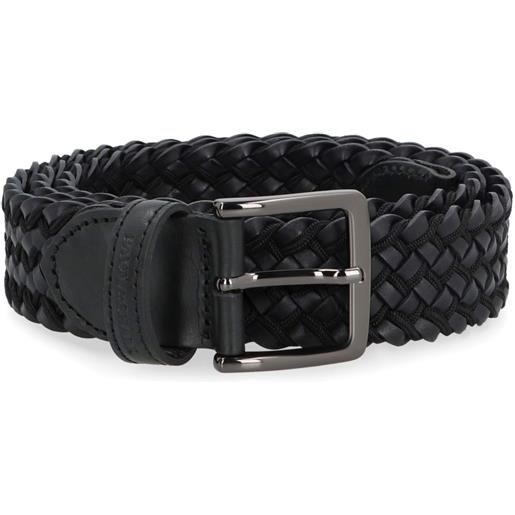 Paul & Shark cintura con design intrecciato - nero