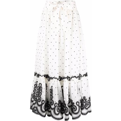 ZIMMERMANN gonna svasata lovestruck - bianco