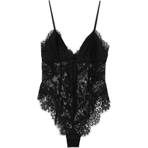 ZIMMERMANN body lace teddy - nero